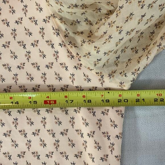 Sea New York Floral Top Sheer Sleeves - Picture 6 of 7